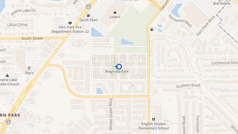 Map for Magnolia Grove Apartments  - Fern Park, FL