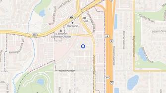 Map for Douglaston Villas & Townhomes - Altamonte Springs, FL