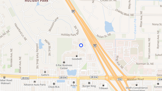 Map for Palm Side Apartments - Palm Bay, FL