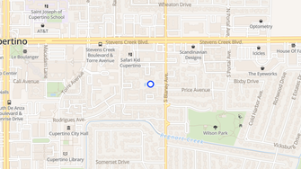 Map for Lake Biltmore Apartments - Cupertino, CA