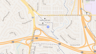 Map for Springwood Apartments - Los Altos, CA