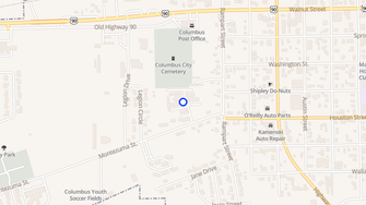 Map for Magnolia Place - Columbus, TX