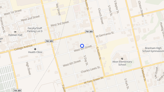 Map for Manor Apartments - Brenham, TX