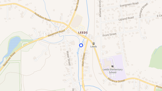 Map for Leeds Village Apartments - Northampton, MA