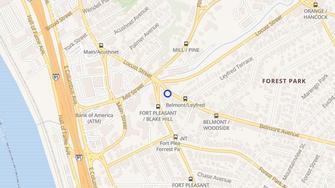 Map for Belmont Realty Management - Springfield, MA