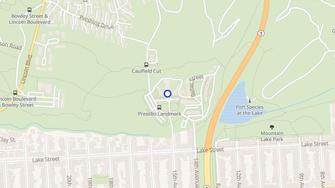 Map for The Presidio Landmark - San Francisco, CA