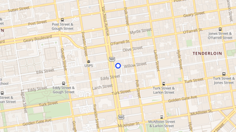 Map for 840 Van Ness Apartments - San Francisco, CA