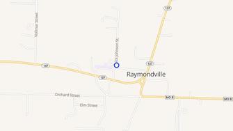 Map for Raymondville Senior Citizen Apartments - Raymondville, MO