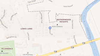 Map for Holly Hills Apartments - Kingsport, TN