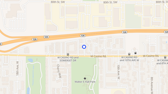 Map for Hacienda Apartments - Everett, WA