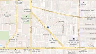 Map for The Crossroads - Tempe, AZ