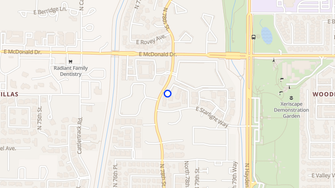Map for Scottsdale Place - Scottsdale, AZ