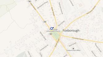 Map for Foxboro Real Estate - Foxboro, MA