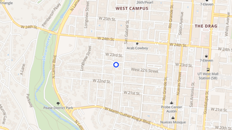 Map for San Gabriel Square Apartments - Austin, TX