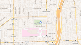 Map for George W Wiggins Homes - Corpus Christi, TX
