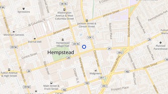 Map for Washington Square Apartments - Hempstead, NY