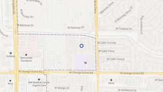 Map for Cantera Apartments - Tucson, AZ