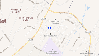 Map for Bent Tree Apartments - Roanoke, VA