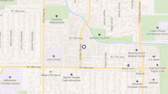 Map for Westmoreland Village Apartments - Eugene, OR