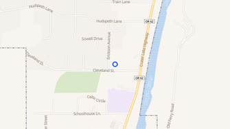 Map for Quail Run Apartments Senior Residence - Shady Cove, OR