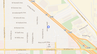 Map for West Pointe Apartments - Fresno, CA
