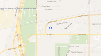 Map for Kings River Apartments - Lemoore, CA