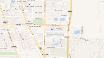 Map for Citrus Woods Apartments - Vero Beach, FL