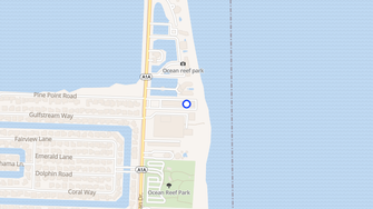 Map for Cote D'azur Condo Association - Riviera Beach, FL