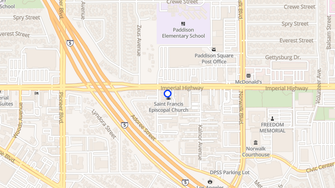 Map for Imperial Palms Apartments - Norwalk, CA