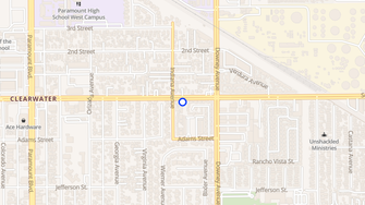 Map for Bablot Apartments - Paramount, CA