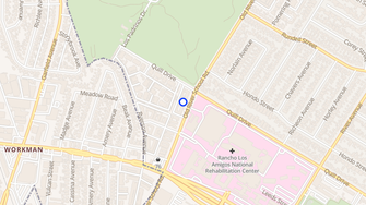 Map for Velvet Green Apartments - Downey, CA