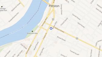 Map for Gabriel House - Pittston, PA