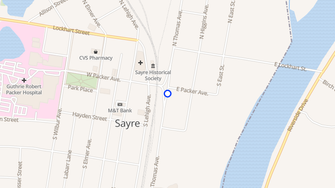 Map for John De Sisti Rentals - Sayre, PA