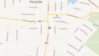 Map for Barnwell Apartments - Perryville, MO