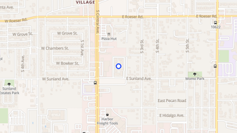 Map for Apex on Central - Phoenix, AZ