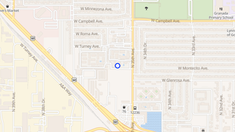 Map for Fountain Head Apartments - Phoenix, AZ
