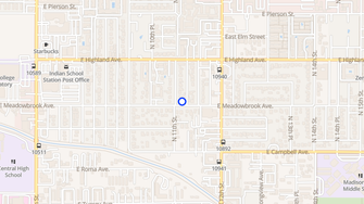Map for Smith Apartments - Phoenix, AZ