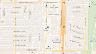 Map for Banyantree Apartments - Phoenix, AZ