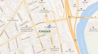 Map for Associated Enterprises Incorporated - Concord, NH