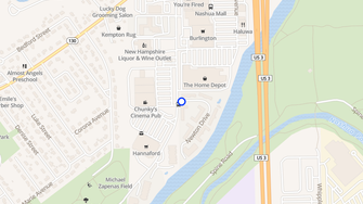 Map for Riverview Garden Apartments - Nashua, NH