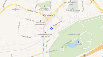 Map for General Clinton Apartments - Oneonta, NY