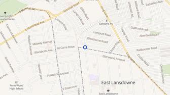 Map for Gardens Management Incorporated - Upper Darby, PA