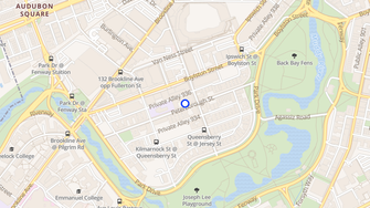 Map for Landmark Square - Boston, MA