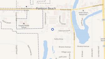 Map for Westgate Apartments - Pontoon Beach, IL