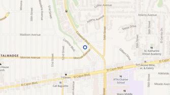 Map for Atria Collwood - San Diego, CA