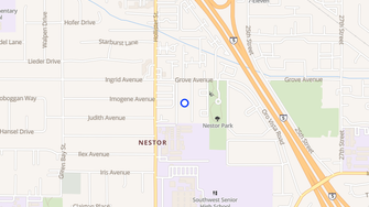 Map for Grove Terrace Apartments - San Diego, CA