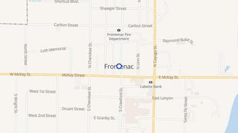 Map for Somerset Village Apartments - Frontenac, KS