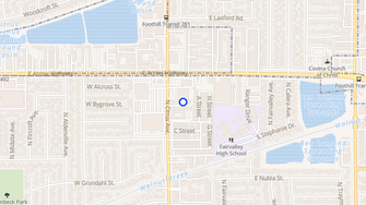 Map for South Pointe Apartments - Covina, CA