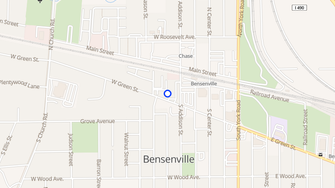 Map for Linden Towers - Bensenville, IL
