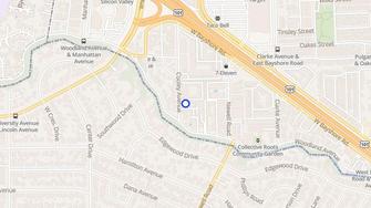 Map for Colonial Apartments - East Palo Alto, CA